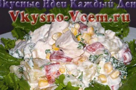 Ensalada en olla de cocción lenta