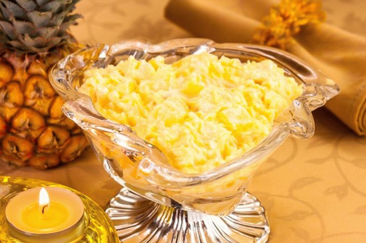 Ensalada de Queso y Piña