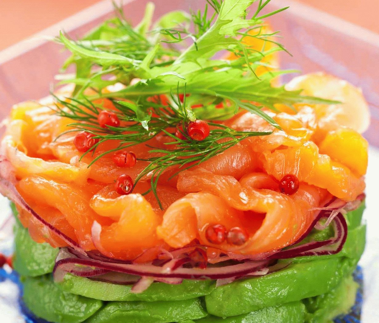 Ensalada de Salmón con Kiwi