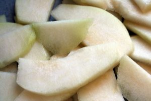 Sangría con vino blanco