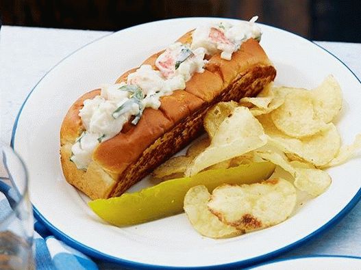 Foto de sándwiches de langosta al estilo de Maine