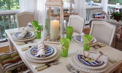 Configuración de la mesa de cumpleaños
