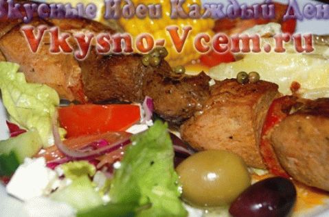 Kebabs de pavo