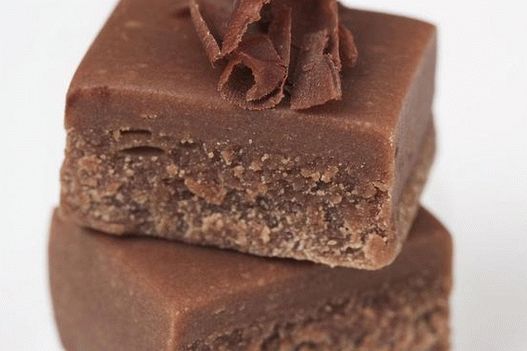 Foto de turrón de chocolate