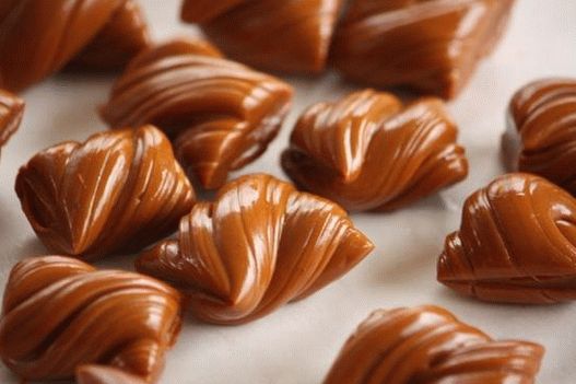 Foto de caramelos de caramelo de chocolate