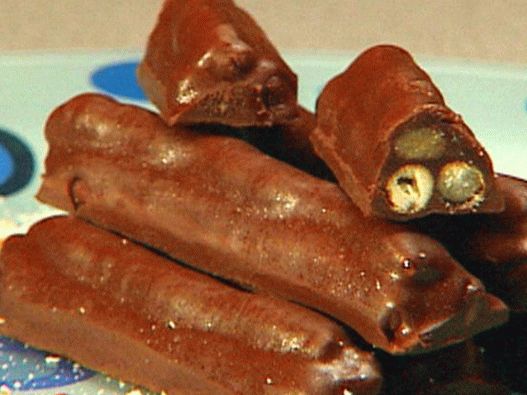 Foto barra de chocolate