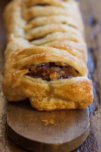 Foto Strudel con peras