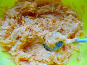 Buñuelos de calabaza dulce