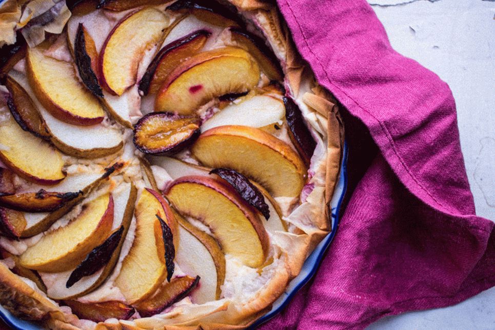 Pastel dulce sin azúcar