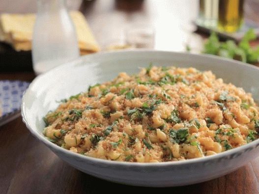 Foto de cremoso Mac y queso con jalapeños