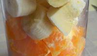 Batido de mandarina de invierno