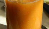 Batido de mandarina de invierno