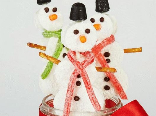 Foto Menta Marshmallow Snowmen