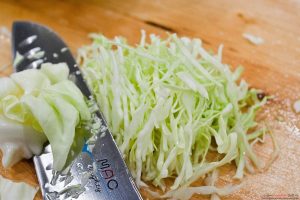 Solyanka con salchichas