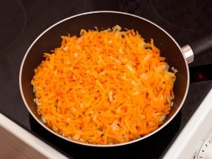 Sopa de puré y tocino