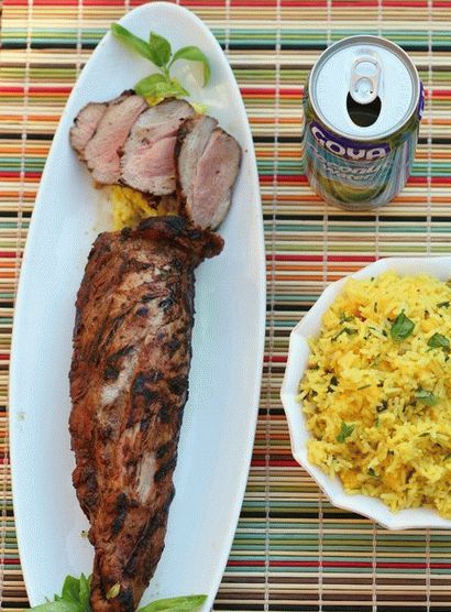 Foto Solomillo de Cerdo Cubano y Arroz Soffritto