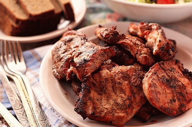 Asado de cerdo a la parrilla