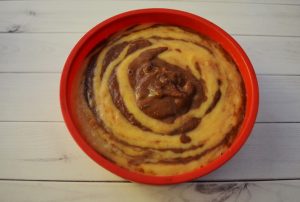 Pastel de calabaza cebra