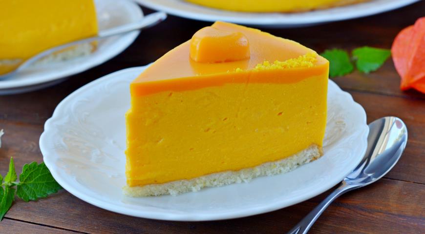 Pastel De Mousse De Calabaza