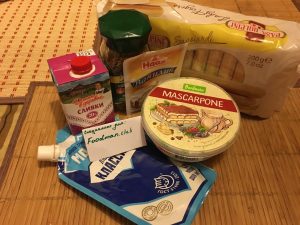 Tiramisú en 10 minutos