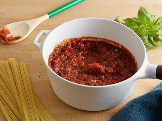 Salsa de tomate con foto