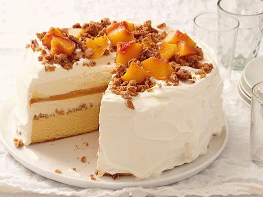 Pastel de helado de fotos