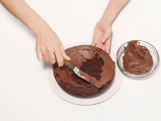 Aplicar glaseado de chocolate