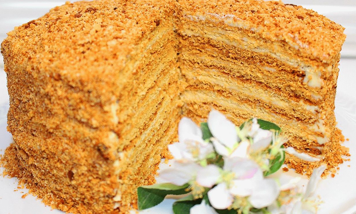 Pastel de miel