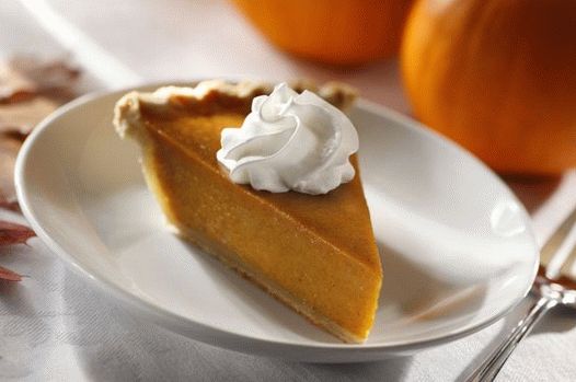 Foto tradicional pastel de calabaza