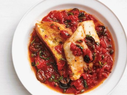 Foto Bacalao con salsa