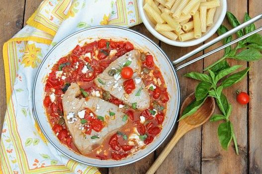 Foto de atún en salsa de curry