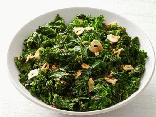 Foto Kale estofado con ajo