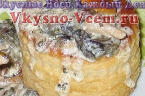 Ensalada de caracoles con champiñones