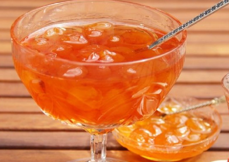 Mermelada de cereza blanca