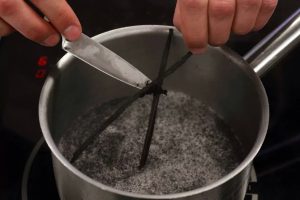 Bolas de masa hervida con semillas de amapola