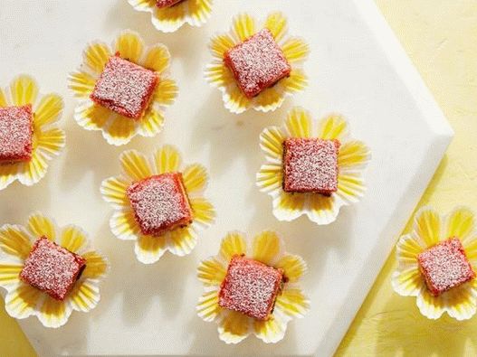 Barras de sabor a limonada de fresa