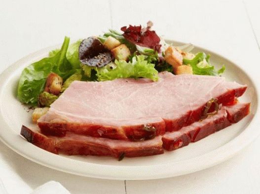 Foto Jamón en glaseado de cítricos con jalapeños