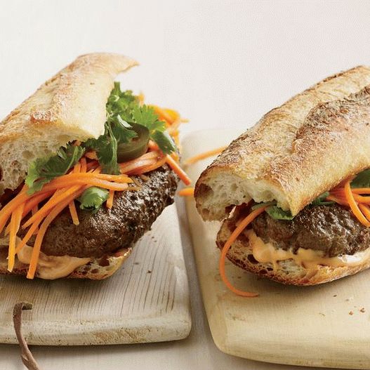 Foto hamburguesa vietnamita