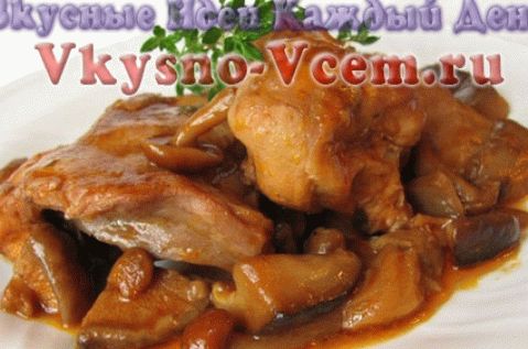 Conejo en la olla de cocción lenta