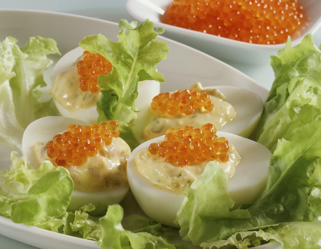 Huevos con bacalao