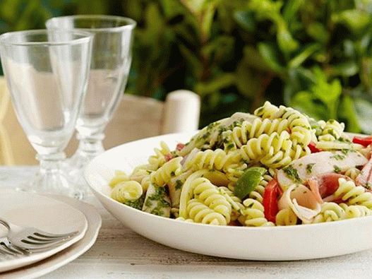 Ensalada de aperitivo fotográfico