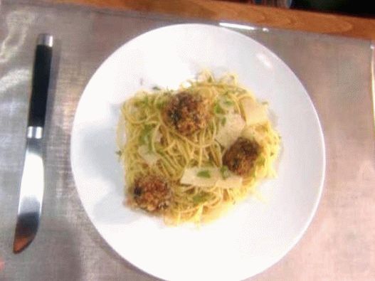 Foto albóndigas al horno