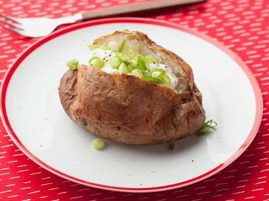 Foto Russet de papa al horno