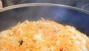 Sopa de col de espinacas verdes
