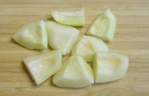 Batido verde con melón