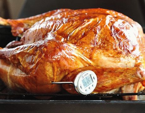 Foto estilo pavo asado