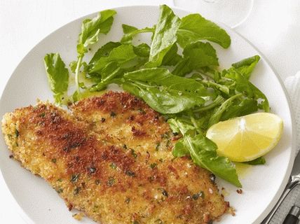 Foto pescado frito en Milán