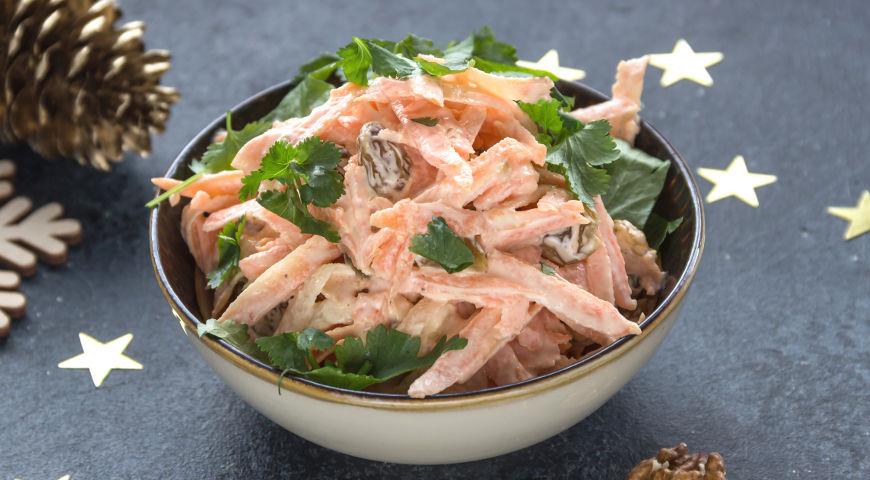 Ensalada de zanahoria de invierno